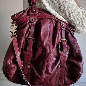 Sabina New York leather shoulder bag